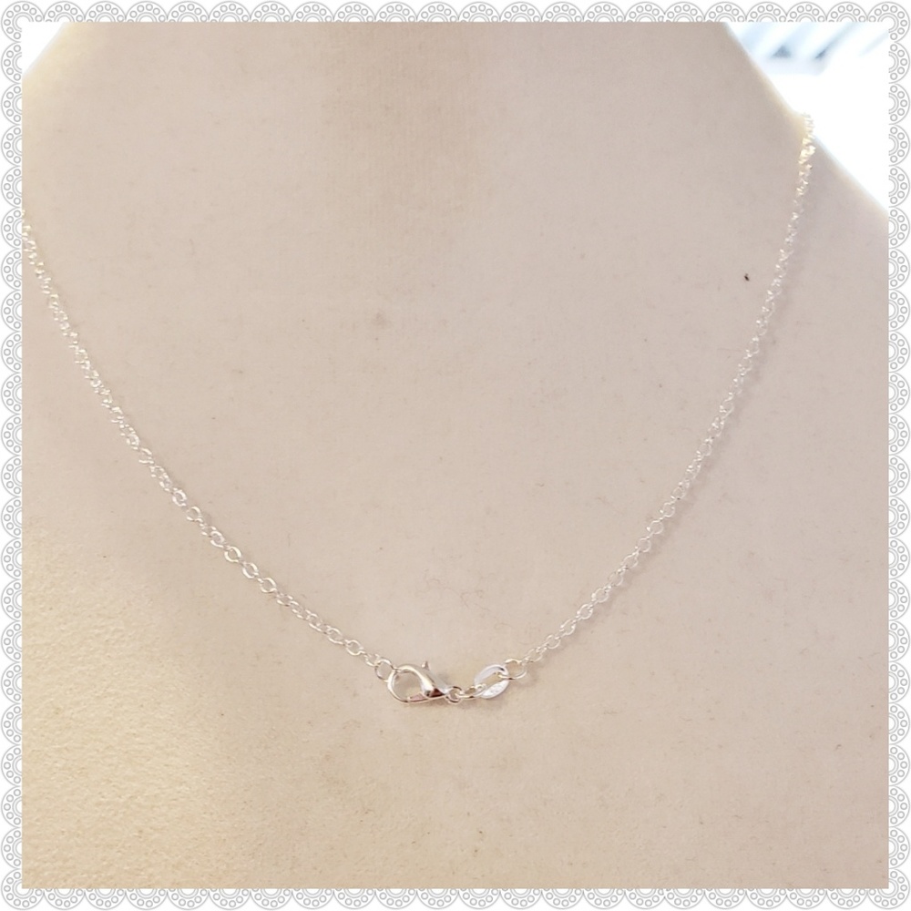 18" Sterling Silver Curb Chain - Picture 4 of 6